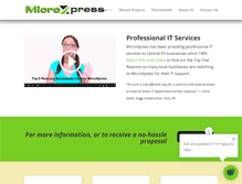 Tablet Screenshot of microxpress.net
